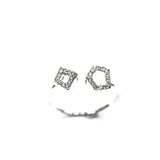 14K Geometric Diamond Open Ring - Eraya Diamonds