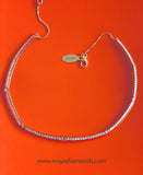18k Diamond Baguette Choker Necklace - Eraya Diamonds