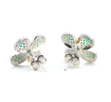 18K Diamond Emerald Adore Earrings