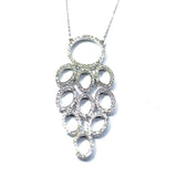 18k Diamond Chandelier Necklace - Eraya Diamonds
