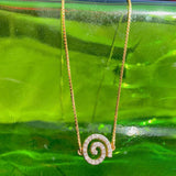 18k Diamond Spiral Choker - Eraya Diamonds