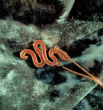 18k Serpent Diamond Necklace
