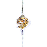 18k Spiral Diamond Bracelet - Eraya Diamonds