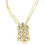 18k Splendor Yellow Diamond Necklace