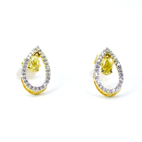 18k Splendor Diamond Earrings