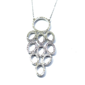 18k Diamond Chandelier Necklace - Eraya Diamonds