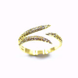 18k Diamond Claw Ring - Eraya Diamonds