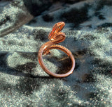 18k Diamond Serpent Ring