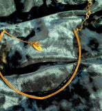 18k Diamond Baguette Choker Necklace